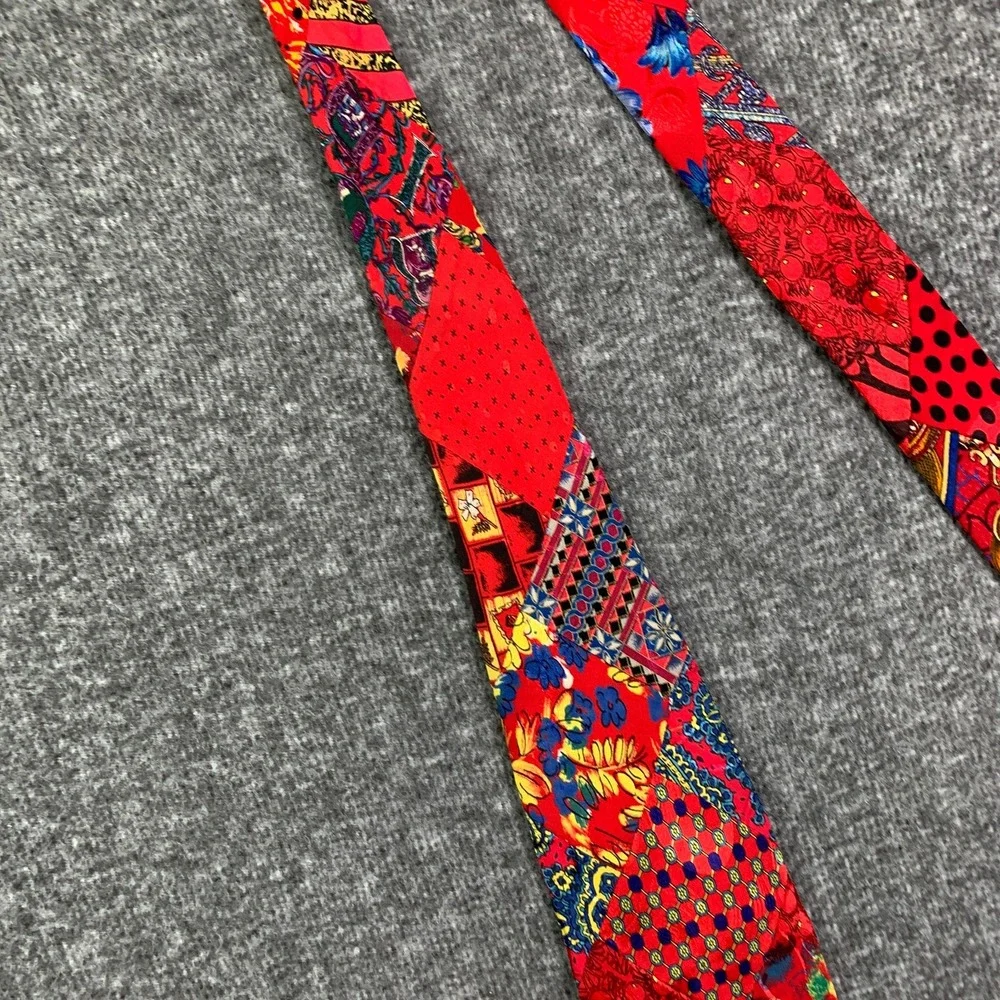 Brioni Necktie Men Patchwork Colorful Business Old Money Modern Dapper